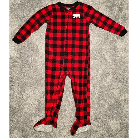 Carters Polar Bear Sleeper/Footie Pajamas - Picture 2 of 4